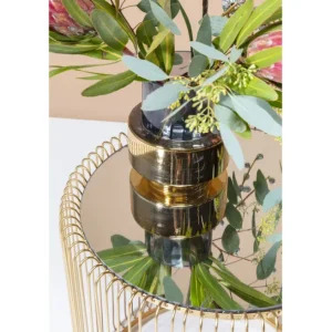 Clearance KARE Design Side Table Wire Brass (2/Set)