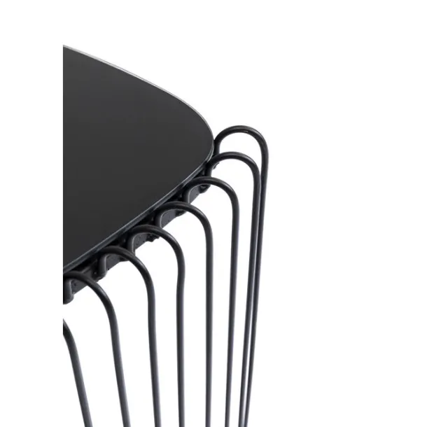 side_table_wire_triangle__5.webp Sale KARE Design Side Table Wire Triangle Black (2/Set)