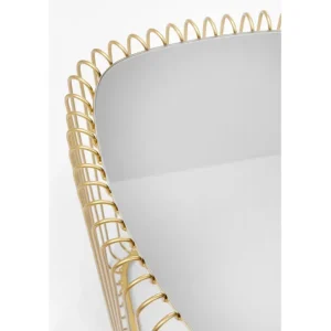 Online KARE Design Side Table Wire Triangle Gold (2/Set)