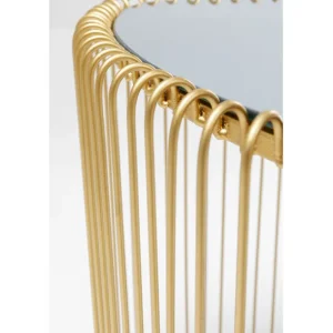 Online KARE Design Side Table Wire Triangle Gold (2/Set)