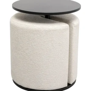 New KARE Design Side Table with Stool Better Together (2-part)