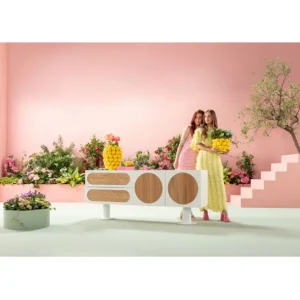 Best KARE Design Sideboard Atomic White 183x76cm