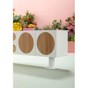 Best KARE Design Sideboard Atomic White 183x76cm