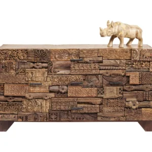 Outlet KARE Design Sideboard Shanti Surprise Puzzle Nature