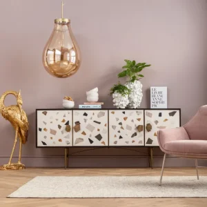 New KARE Design Sideboard Terrazzo 183x77cm