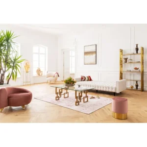 Discount KARE Design Sofa Bed Milchbar Beige 219cm