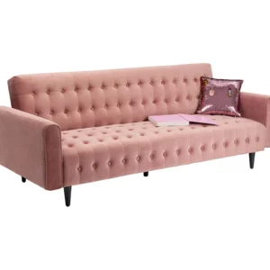 Outlet KARE Design Sofa Bed Milchbar Mauve 219cm