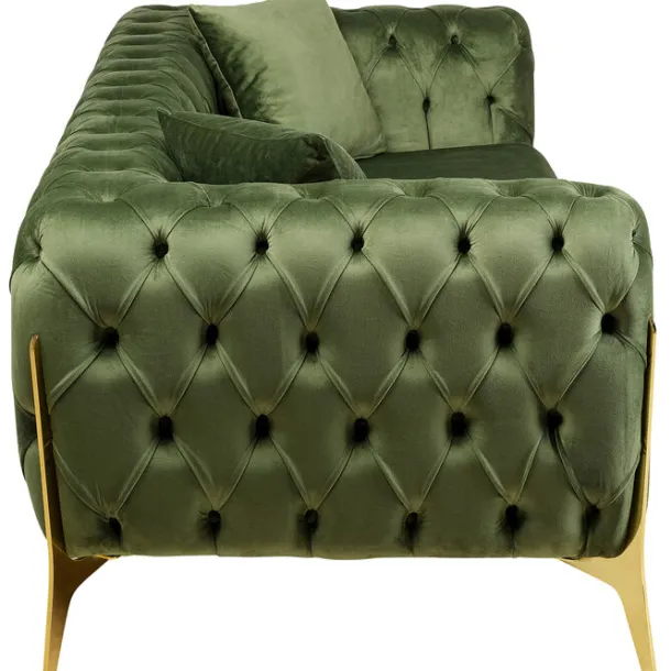 sofa_bellissima_seater_ve_4-1.webp Online KARE Design Sofa Bellissima 2-Seater Velvet Green 200cm