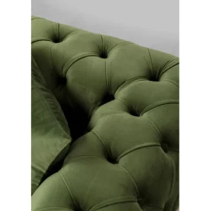 Online KARE Design Sofa Bellissima 2-Seater Velvet Green 200cm