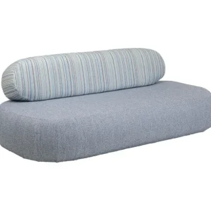 Best KARE Design Sofa Blue Marlin 2,5-Seater Outdoor Blue