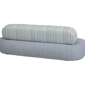 Best KARE Design Sofa Blue Marlin 2,5-Seater Outdoor Blue