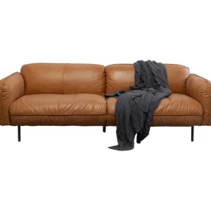 Sale KARE Design Sofa Calgary Smart Leather Light Brown 228cm