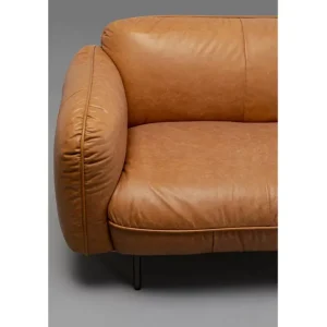 Sale KARE Design Sofa Calgary Smart Leather Light Brown 228cm
