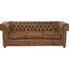 Fashion KARE Design Sofa Cambridge 3-Seater Vintage Smart