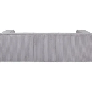 Online KARE Design Sofa Cubetto Cord 3-Seater Light Grey 220cm