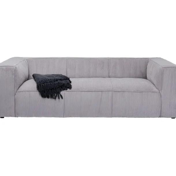 sofa_cubetto_cord_seater__4.webp Online KARE Design Sofa Cubetto Cord 3-Seater Light Grey 220cm