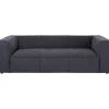 Online KARE Design Sofa Cubetto 3-Seater Dark Grey 220cm