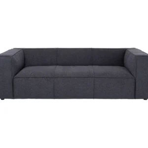 Online KARE Design Sofa Cubetto 3-Seater Dark Grey 220cm