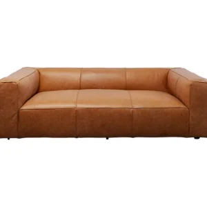 Sale KARE Design Sofa Cubetto Smart Leather Light Brown 220cm