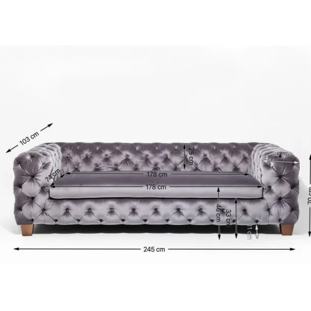 sofa_desire_seater_silver_3.webp Hot KARE Design Sofa Desire 3-Seater Silver Grey