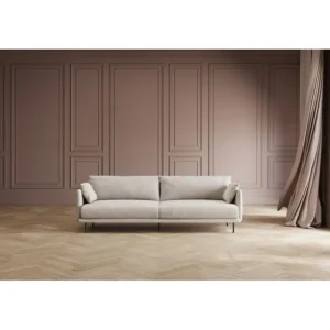 Best KARE Design Sofa Edna 3-Seater Cream 245cm