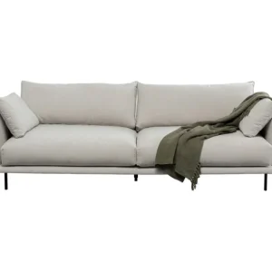 Best KARE Design Sofa Edna 3-Seater Cream 245cm