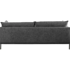 Clearance KARE Design Sofa Edna 3-Seater Grey 245cm