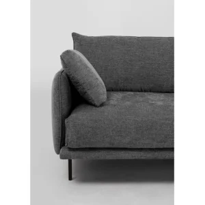 Clearance KARE Design Sofa Edna 3-Seater Grey 245cm
