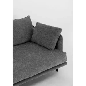 Clearance KARE Design Sofa Edna 3-Seater Grey 245cm