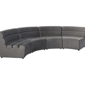 Online KARE Design Sofa Element Wave Grey