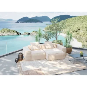 Clearance KARE Design Sofa Kalua 2-Seater Outdoor Linnen