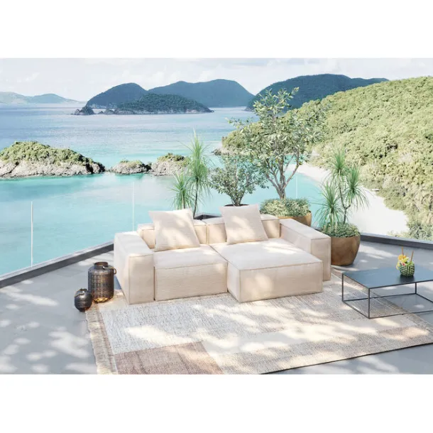 sofa_kalua_seater_outdoor_1.webp Clearance KARE Design Sofa Kalua 2-Seater Outdoor Linnen