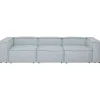 Online KARE Design Sofa Korali Beach Outdoor Light Blue 320cm