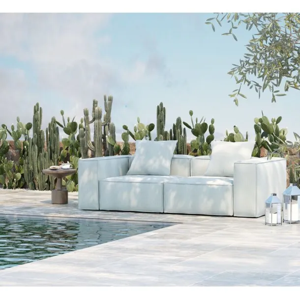sofa_korali_beach_outdoor_2.webp Clearance KARE Design Sofa Korali Beach Outdoor Light Blue 235cm