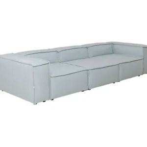 Online KARE Design Sofa Korali Beach Outdoor Light Blue 320cm