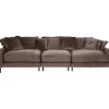 Hot KARE Design Sofa Lullaby 3-Seater Taupe