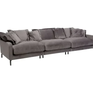 Hot KARE Design Sofa Lullaby 3-Seater Taupe