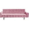 Best KARE Design Sofa Milchbar 3-Seater Velvet Mauve