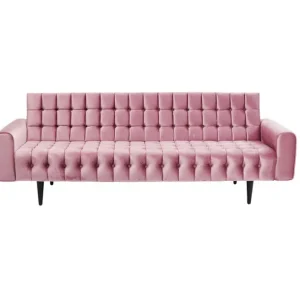Best KARE Design Sofa Milchbar 3-Seater Velvet Mauve