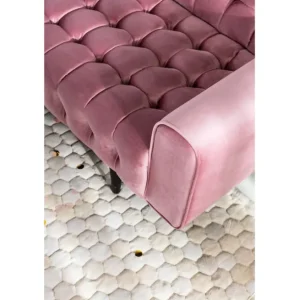 Best KARE Design Sofa Milchbar 3-Seater Velvet Mauve
