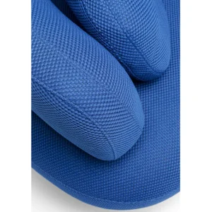 Outlet KARE Design Sofa Peppo 2-Seater Blue 182cm
