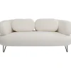 Fashion KARE Design Sofa Peppo 2-Seater White 182cm