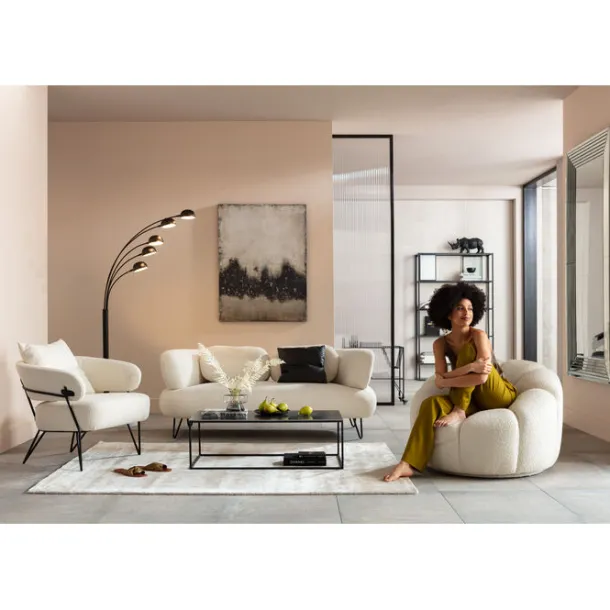 sofa_peppo_seater_white_c_1.webp Fashion KARE Design Sofa Peppo 2-Seater White 182cm