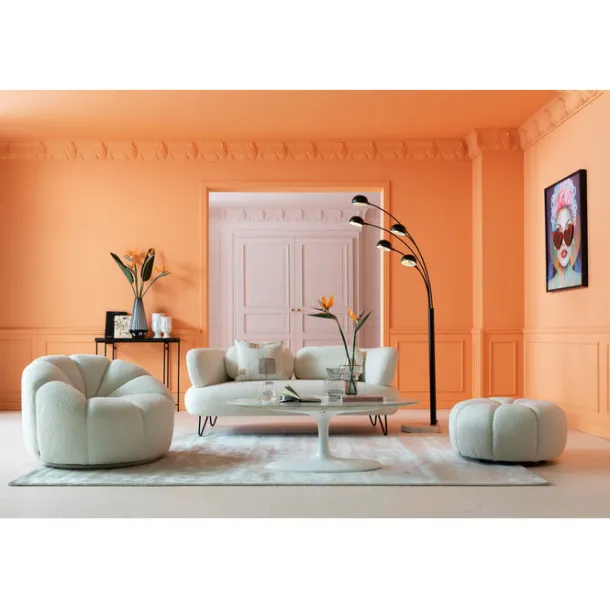 sofa_peppo_seater_white_c_2.webp Fashion KARE Design Sofa Peppo 2-Seater White 182cm