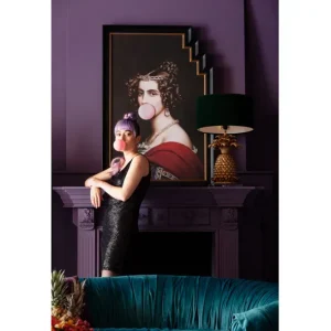 Clearance KARE Design Sofa Perugia 2-Seater Emerald 195cm