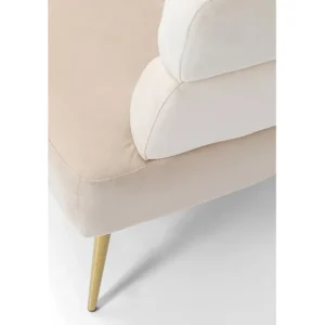 Hot KARE Design Sofa Sandwich 2-Seater Cream 125cm