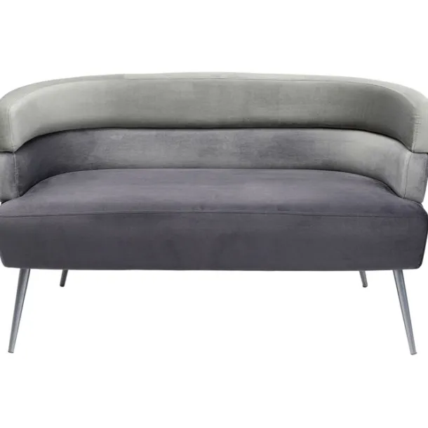 sofa_sandwich_seater_grey_0.webp Best KARE Design Sofa Sandwich 2-Seater Grey