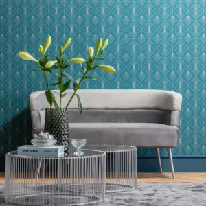 Best KARE Design Sofa Sandwich 2-Seater Grey