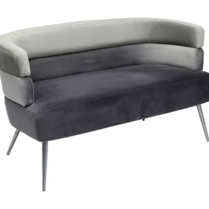 Best KARE Design Sofa Sandwich 2-Seater Grey