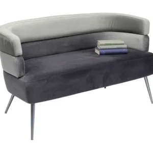 Best KARE Design Sofa Sandwich 2-Seater Grey